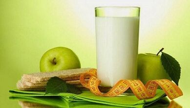 Dieta con kefir e mela per dimagrire